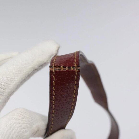 GUCCI GG Canvas Shoulder Bag Beige Silver 113013 Auth bs24171 - Picture 9 of 16